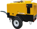 Portable compressors with MMZ diesel engine (Belarus) 77kW